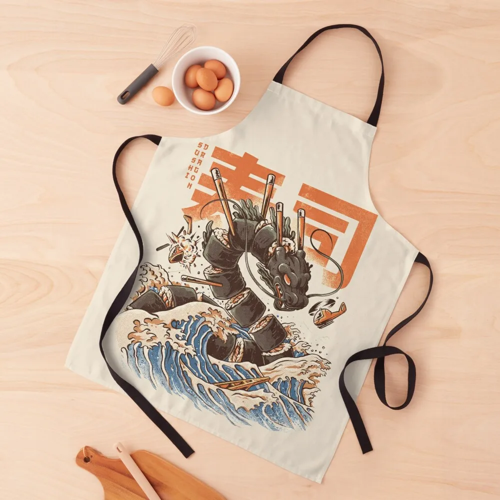 

Great Sushi DragonApron Kitchen An Apron Barista Apron