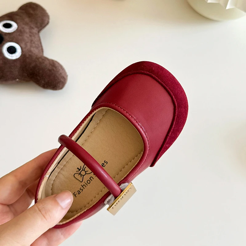 Girls Leather Shoes for Baby Spring Autumn