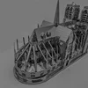 Notre Dame de Paris 3D Metal Puzzle Building Blocks Kits DIY Mecha for Teens Men Hobbies Toys Great Gifts# 4