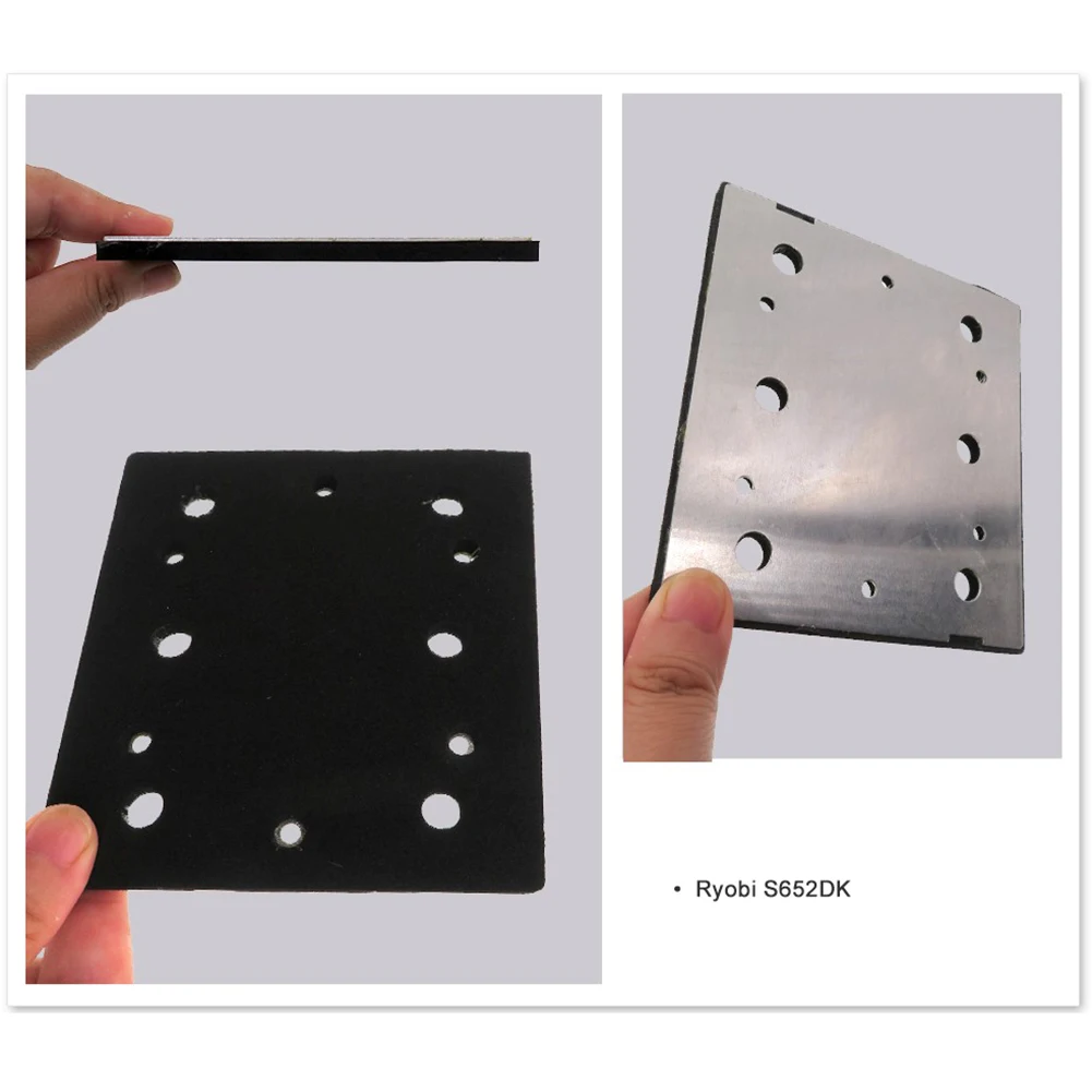 

1 Pcs Sanding Pad 100*110mm Aluminum Plate High Quality Square Long Service Life Fit To The Machine Perfectly.