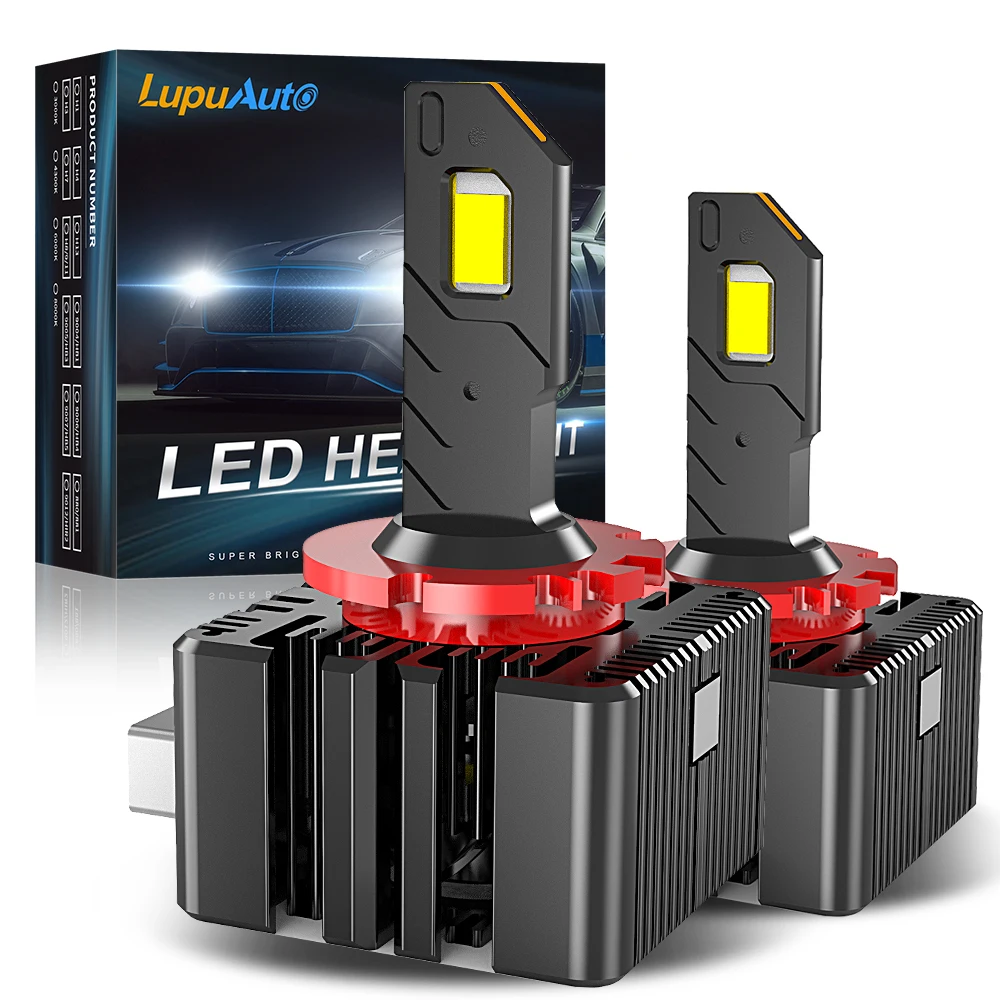 

NLpaerl D3S светодиодный фары HID D1S D2S D4S Turbo светодиодный 60000LM двухсторонний CSP чип 6500K 160W Plug & Play D Серия автомобильная лампа яркая