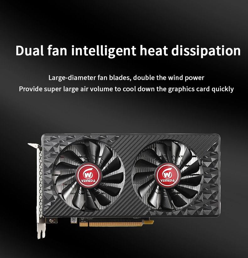 Placa de Video Veineda Dual Fan