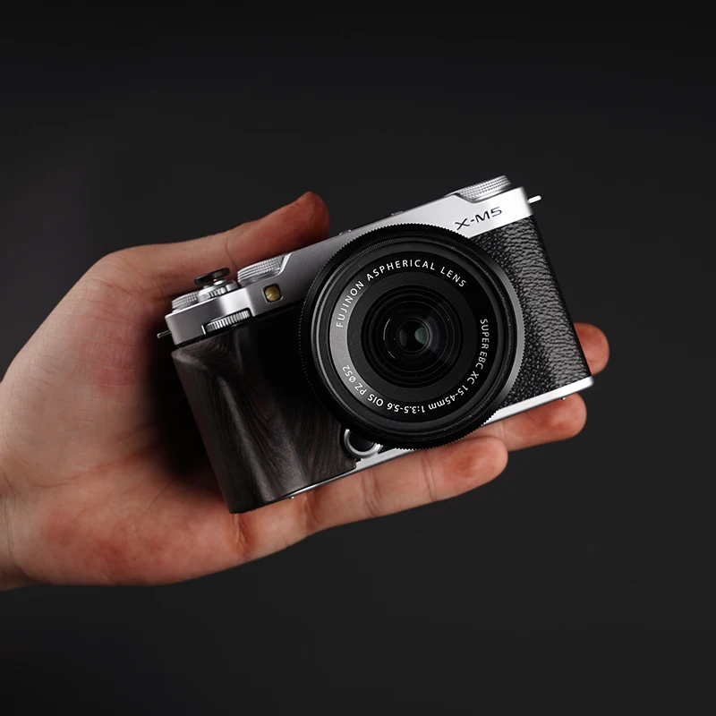 Fujifilm XM5 X-M5용 목재 손잡이 홀더 미끄럼 방지 스티커