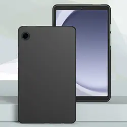 Cover protettivo in silicone nero sottile per tablet 8,7