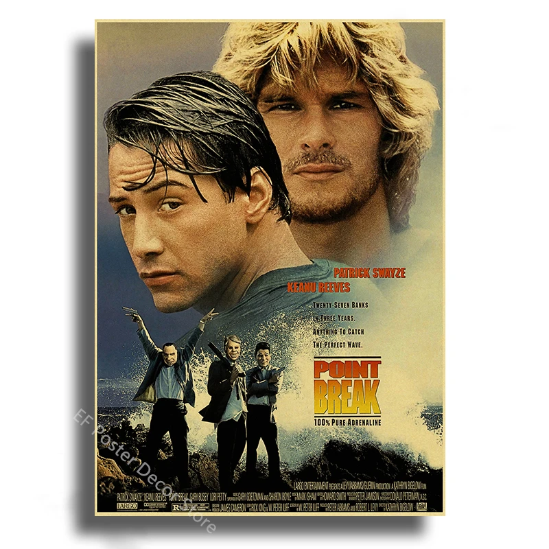 Old Movies Poster Prints Posters Vintage Movie Home Room Club Cinema Wall Decoration Nostalgic Art Picture Film Retro Painting Peckshirt