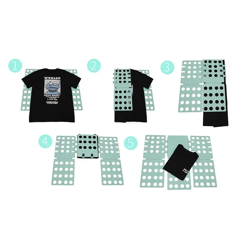 

Fold Clothes Quick Detacha Folder Clothing Bender Shirts Practical Size Child The Plastic Adults All Board Folding