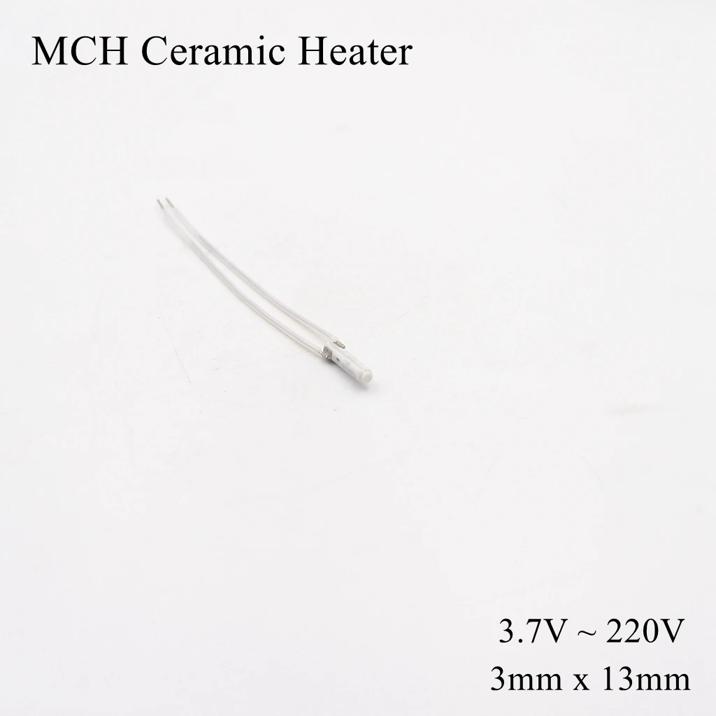 φ 3mm x 13mm 5V 12V 110V 220V MCH Metal Ceramic Heater Tube High  Temperature Alumina Electric Heating Rod Duct Pipe HTCC Dry - AliExpress