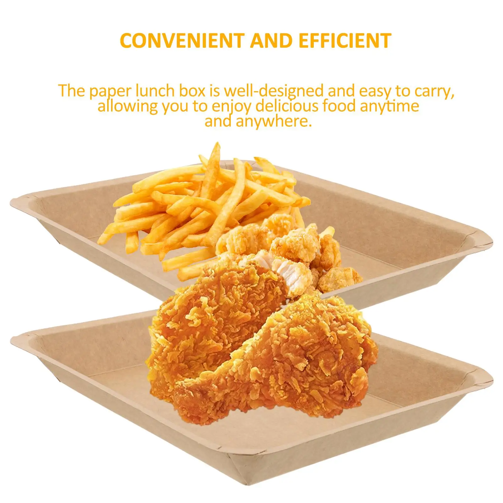 Hamburger Grease-proof BBQ Dinner Plate Food Tray Paper French Fries Box Platters Snack Trays