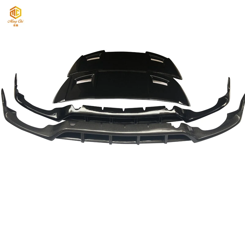 

Carbon fiber front lip spoiler is suitable for Mercedes-Benz X253 GLC GLC43 GLC63S AMG GLC200 GLC300 COUPE SUV