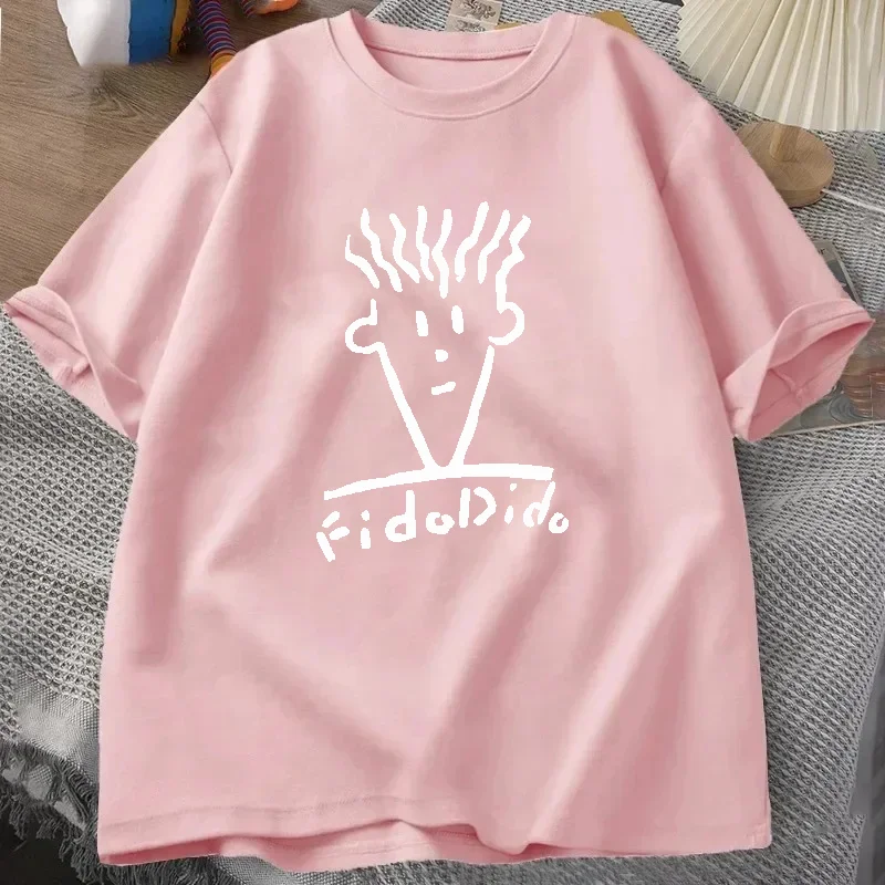 ☺️✨ EoD Replica Stage T-Shirt/Ø-2【新品未開封】 Man Black Tshirts Summer T-shirt Fido Dido Face T-Shirt Boys