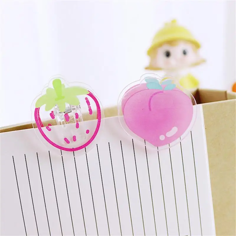 Multifunctional Ledger Clip Creative Cartoon Not Easy To Relax After Repeated Use Paper Clip Firmly Acrylic Folder Simplicity paper clips binder clips