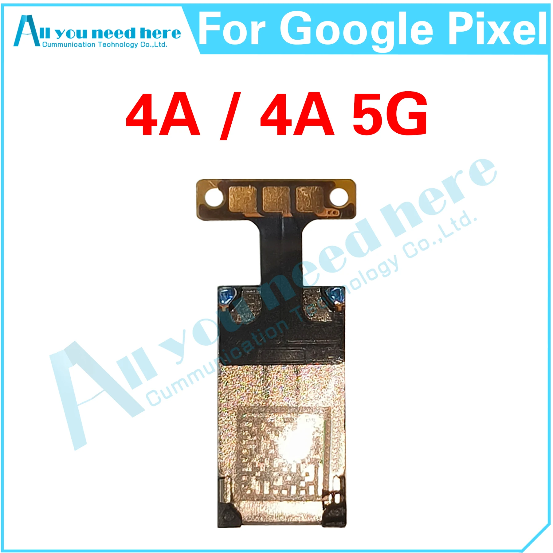 

For Google Pixel 4A 5G G025J GA02099 GD1YQ G025I Front Top Earpiece Ear Sound Speaker Flex Cable Receiver Replacement