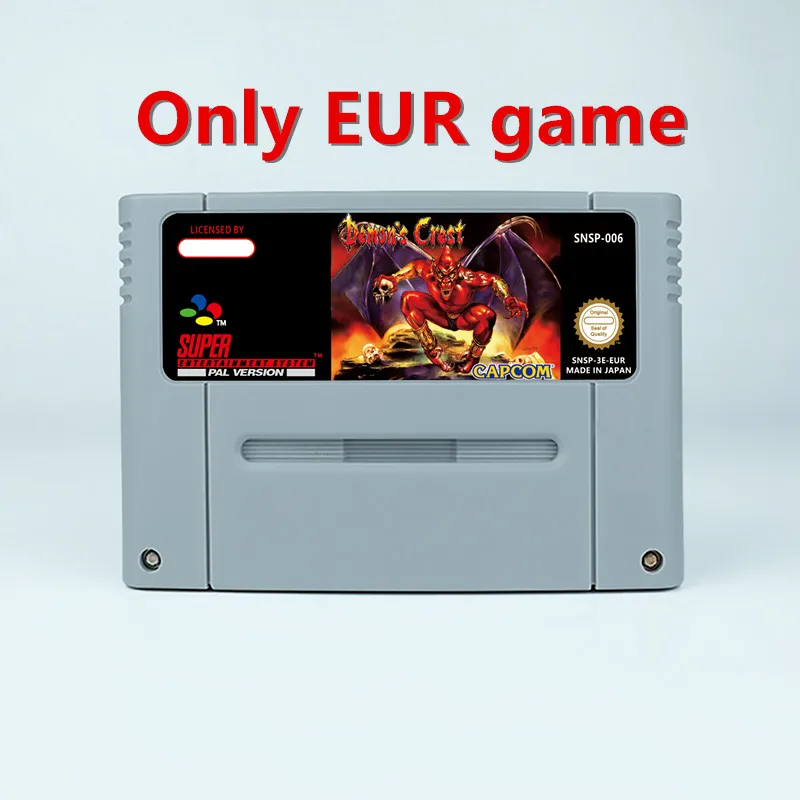 Demon's Crest Vellum Demon's Blazon Prices Super Famicom Demon's