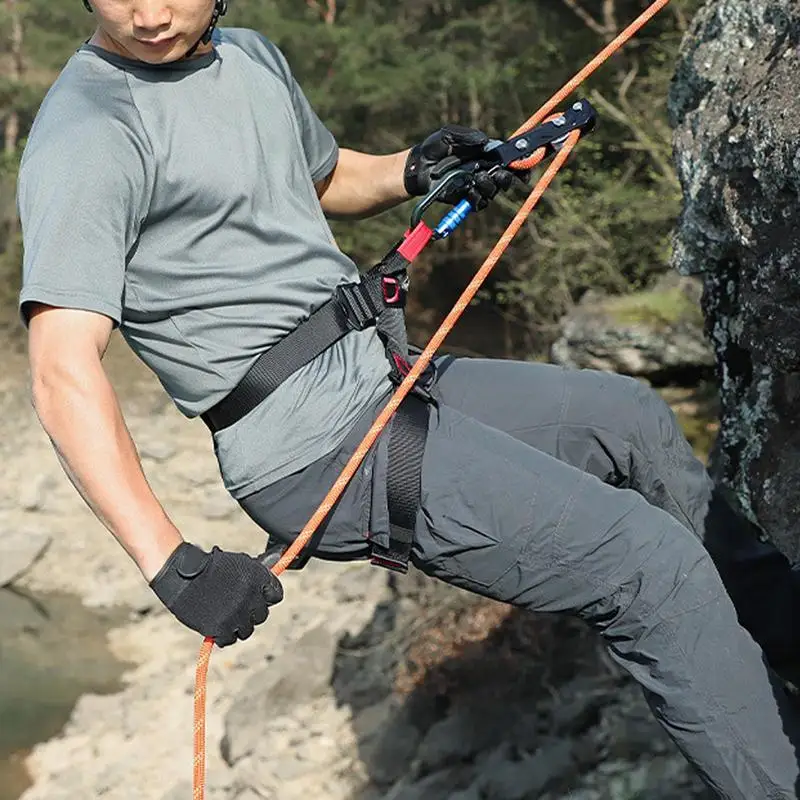 안전 하네스 등산 벨트 경량 조절 안전 벨트 전문 등산 장비 라펠링 하네스 다기능