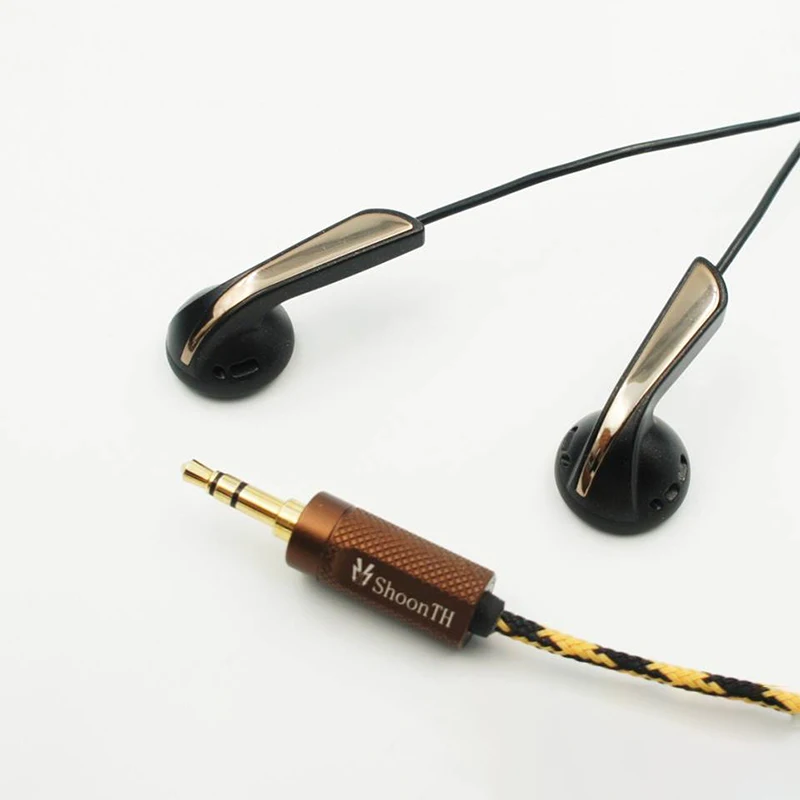 ShoonTH ESEP-01B Limited Version 150ohm Dynamic Driver High Fidelity Flat Earphone Audiophile HiFi Earbud 2