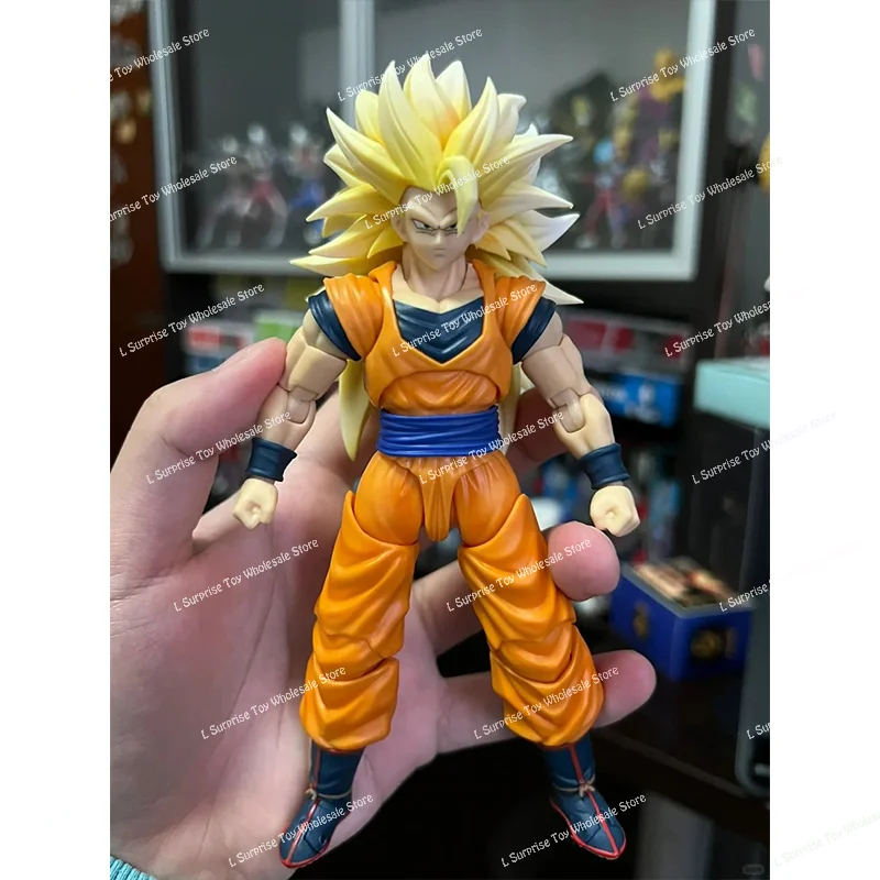 獣神 Kong スタジオドラゴンボール Z SHF 超サイヤ人 3 SSJ 3 孫悟空
