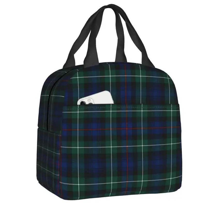 

Clan Mackenzie Tartan Boxes Leakproof Scotland Art Thermal Cooler Food Insulated Lunch Bag School Children Student
