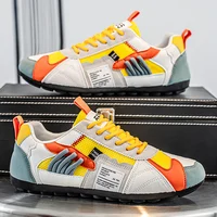 New large size Canvas shoes Men's sneakers hiking mountain Fashion climbing loafers mesh Punk casual sports shoes mens shoes