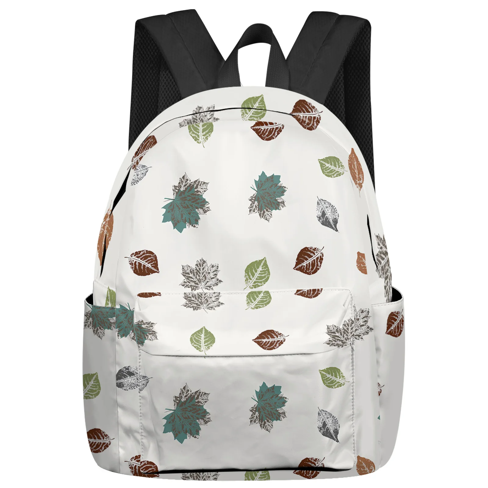 

Leaves Nostalgic Abstract Fallen Leaves Student School Bags Laptop Custom Backpack For Men Women Female Travel Mochila