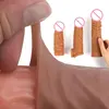 Realistic Condoms For Men Reusable Penis Sleeve For Male Extender Dildo Enhancer Enlargement Condom Male Cock Sex Toys Adult 18+ 1