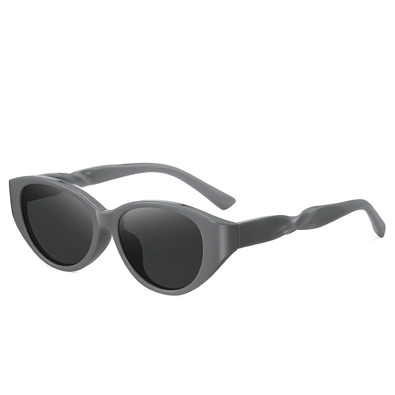 

Солнцезащитные очки кошачий глаз для мужчин и женщин, поляризационные модные солнечные аксессуары в винтажном стиле, TR90