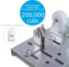 Glass Bottle Cutter Stainless Steel DIY Glass Cutter Kit with Safety Gloves Accessories Glass Sculptures Cutter Machine 2