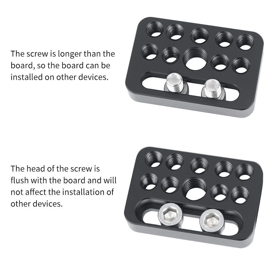 CP03 Multi-Functional Cheese Plate with 1/4" & 3/8" Threads,Porous Connection Qu