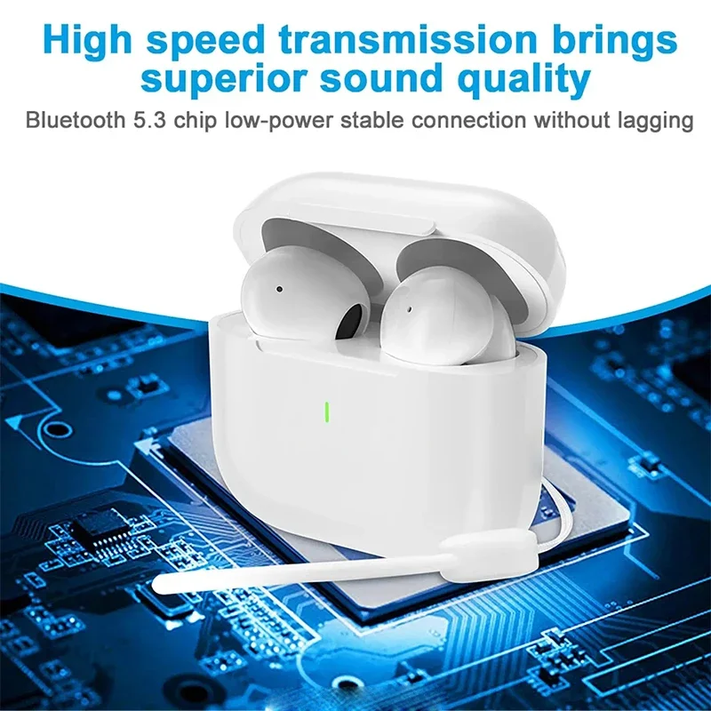 New Pro Bluetooth Headphones noise cancelling earbuds True