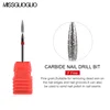 1PC Diamond Milling Cutters Pointed Head Design for Manicure Pedicure Cuticle Clean Burr Electric Nail Drill Bit Nail Files 3
