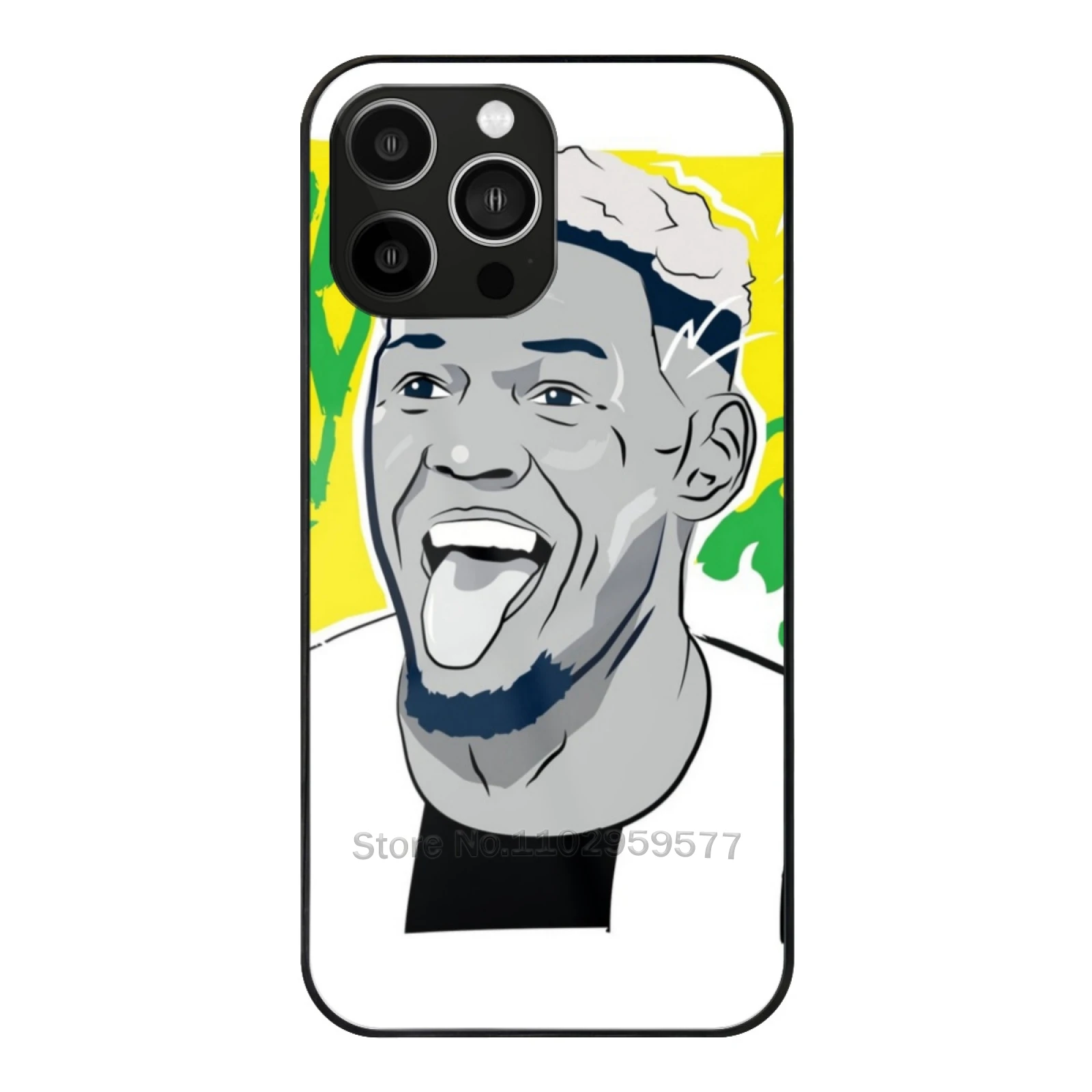 

Joelinton Illustration Tempered Glass Case For Iphone 11 12 13 14 15 Pro Max Mini 7 8 X Xr Xs Plus Phone Cover Joelinton