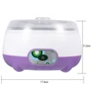 DIY Yoghourt Machine 220V 1L Automatic Stainless Steel Liner Yogurt Maker Machine Home DIY Yoghourt Container yoghourt machine 6