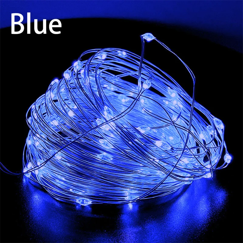 Enchanting USB-Powered Copper Wire LED Fairy Lights – Perfect for Holiday & Party Decor