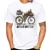 Fixed Gear Bicycle Cyclist Painting T-Shirt New Summer Men Short Sleeve Road Bike Sport Lover White Casual Boy Tees Vintage Tops 5