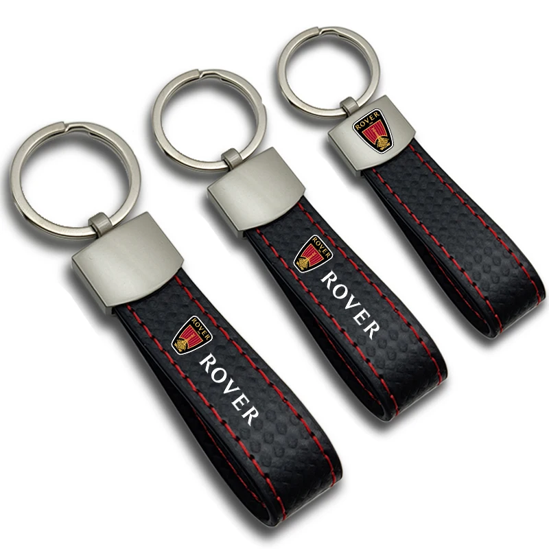 PU Leather Car Keychain Chain Key Rings Car Accessories For Rover 75 45 25 200 400 mars Tourer TF Metro P5 anti lost keychain,car key chain