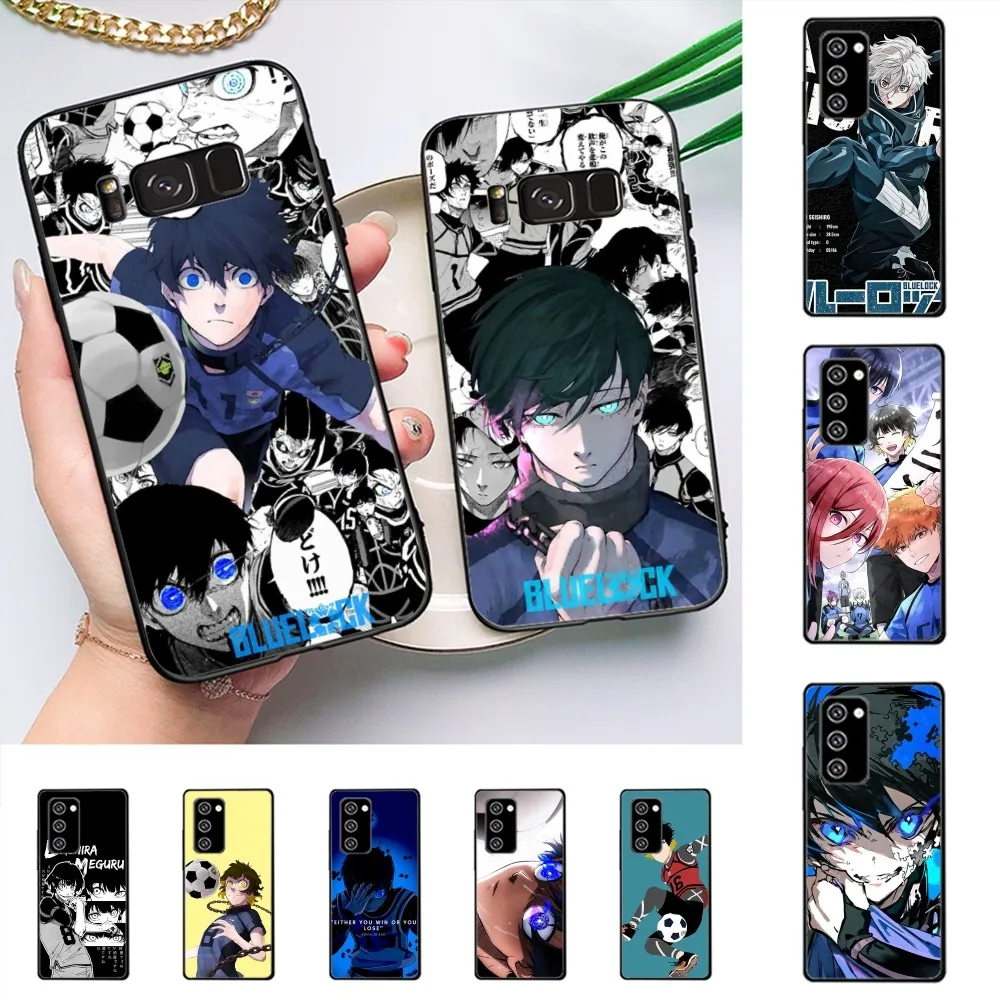 

BLUE LOCK Anime Phone Case For Samsung J 7 plus 7core J7 neo J6 plus prime J6 J4 J5 Mobile Cover
