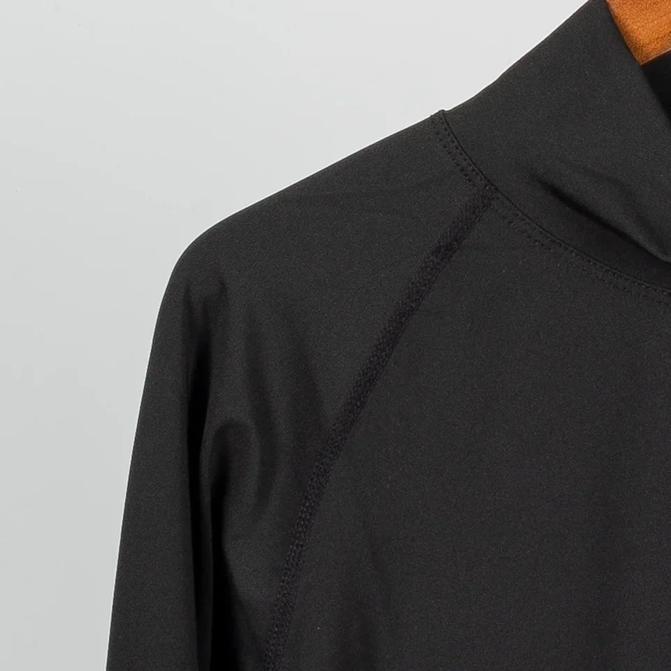 Mens Compression Turtleneck Sports Fitness T Shirt