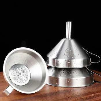 Stainless Steel Oil Funnel 1