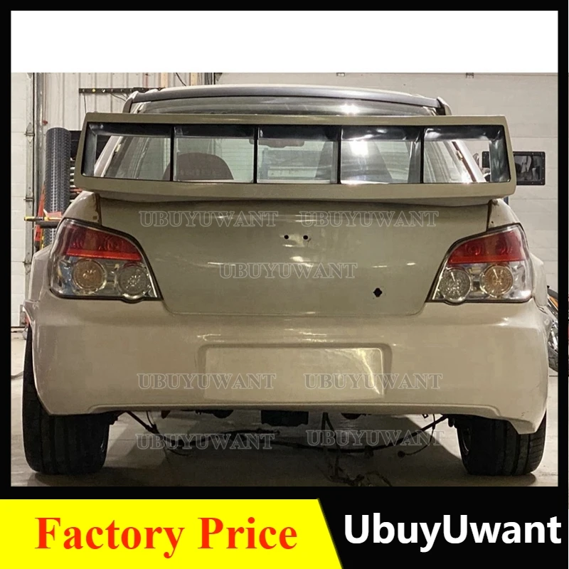Per Subaru Impreza Gda Gdb Gdc Sti Wrc Style Spoiler Di Alta Qualità In Fibra Di Carbonio/Materiale Frp Auto Ala Posteriore Spoiler Posteriore