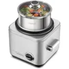 4 Cup Rice Cooker, Stainless Steel Exterior, Traditional Lever Control with Warm and Cook Settings, Warm Cook Indicator Lights 2