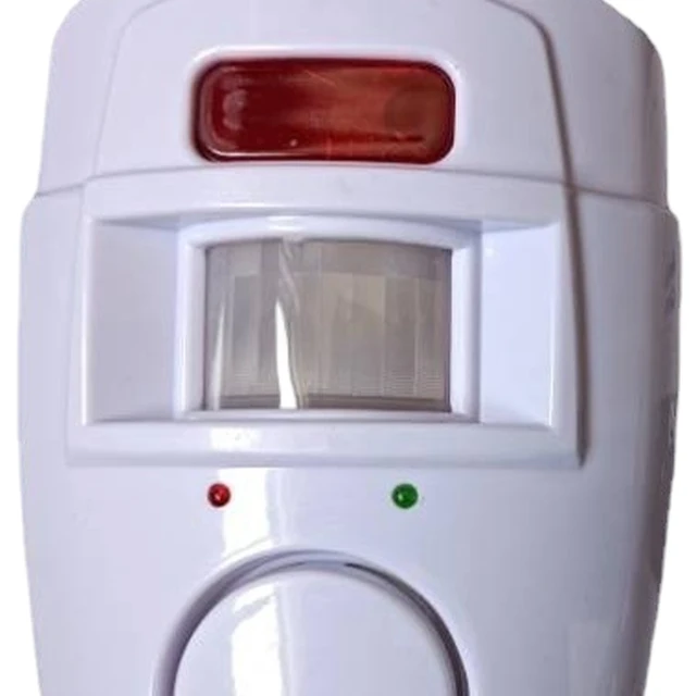 Motion Detector Alarm with 2 Remote Controls PIR Motion Sensor Detector Alarm Home Security System for Door Shed Garage Caravan 6