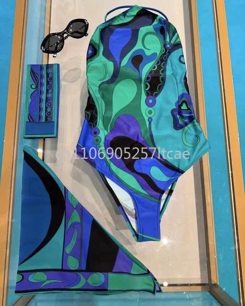 ribbon scarf swimsui