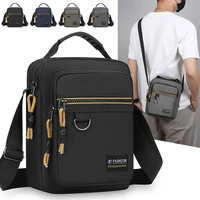 Waterproof Ox Cloth Single oulder Crossbody Bag for Busin Men And Women Multi-ket Caier Bag Sli Korean Sle