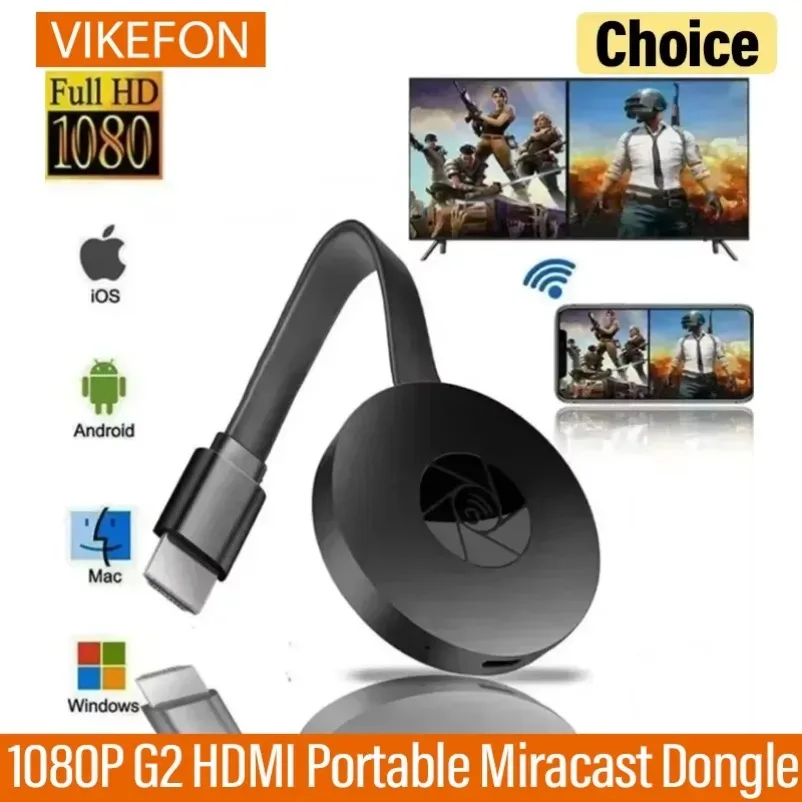 Miracast dongle 1080P Wifi HDMI-compatible for TV Android mirror screen