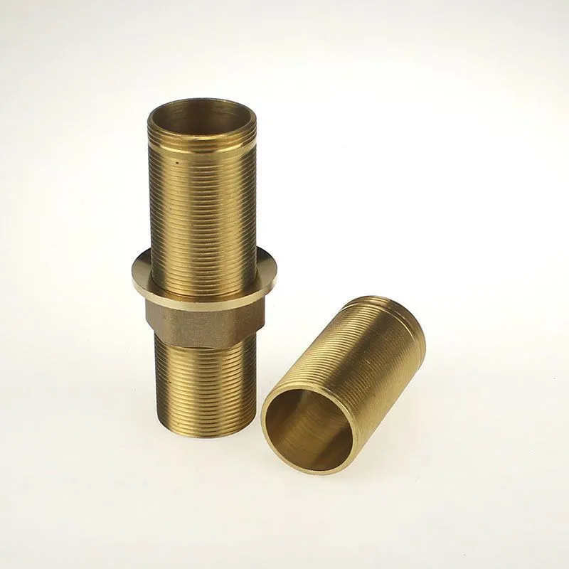 thick brass material high quality bathroom basin faucet install parts assemble nut plumbing hardwares