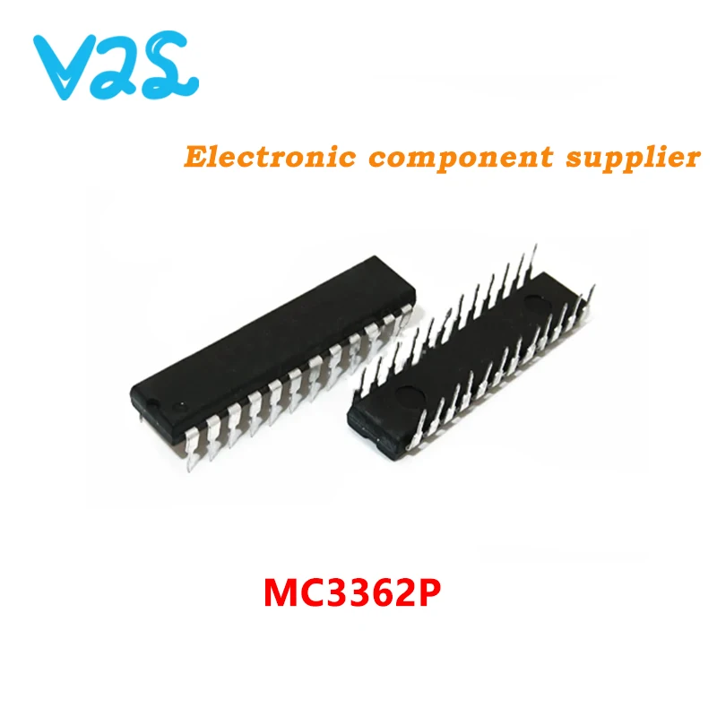 (5pcs) 100% New MC3362P DIP-24 MC3362 DIP24 3362 Chipset