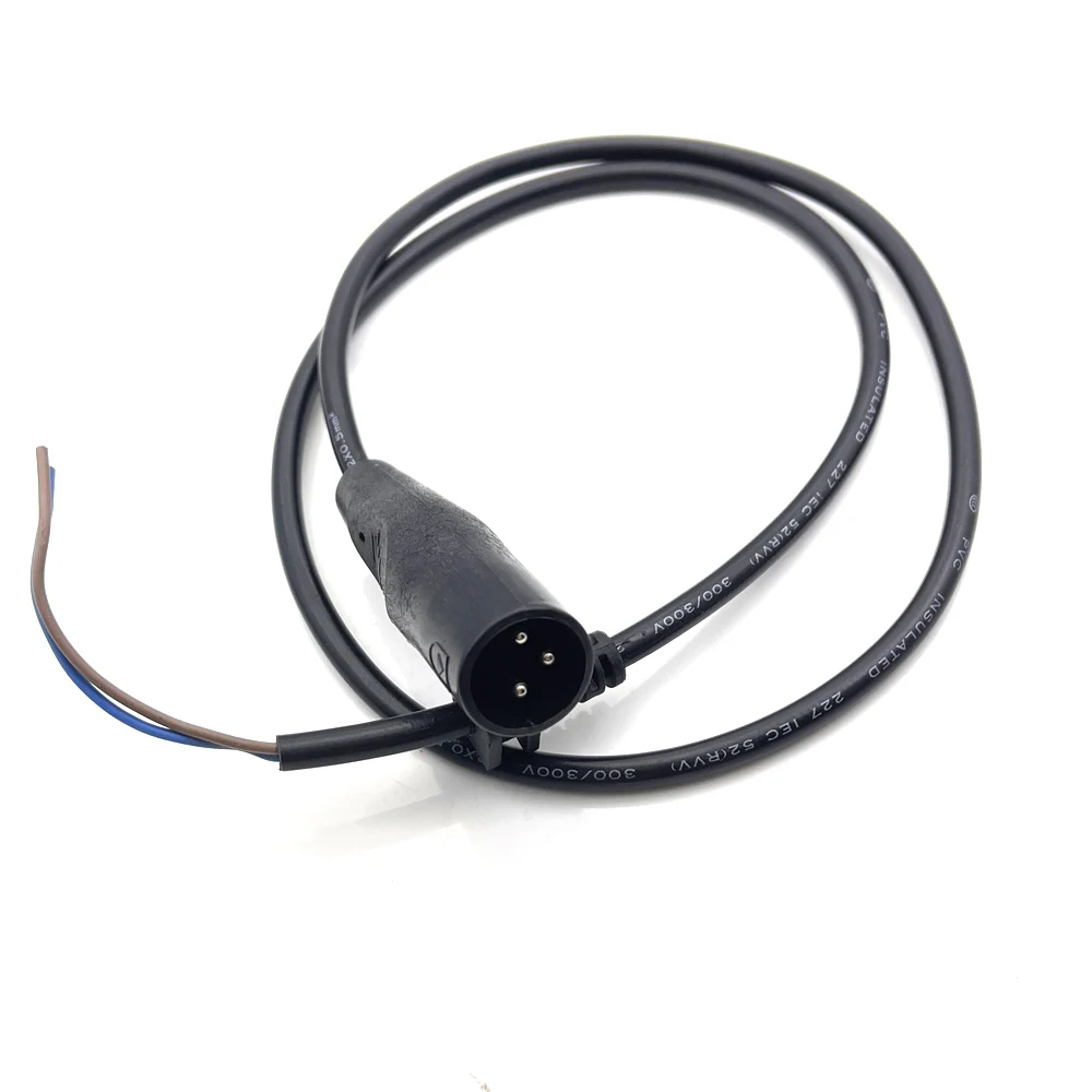 3-Pin Charge Connector with Male Plug and Female Socket