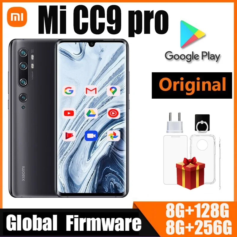 Xiaomi CC9 Pro Mi Note 10 4G telefon komórkowy Snapdragon 730G 5260 mAh bateria 6,47-calowy wyświetlacz AMOLED 30 W QC