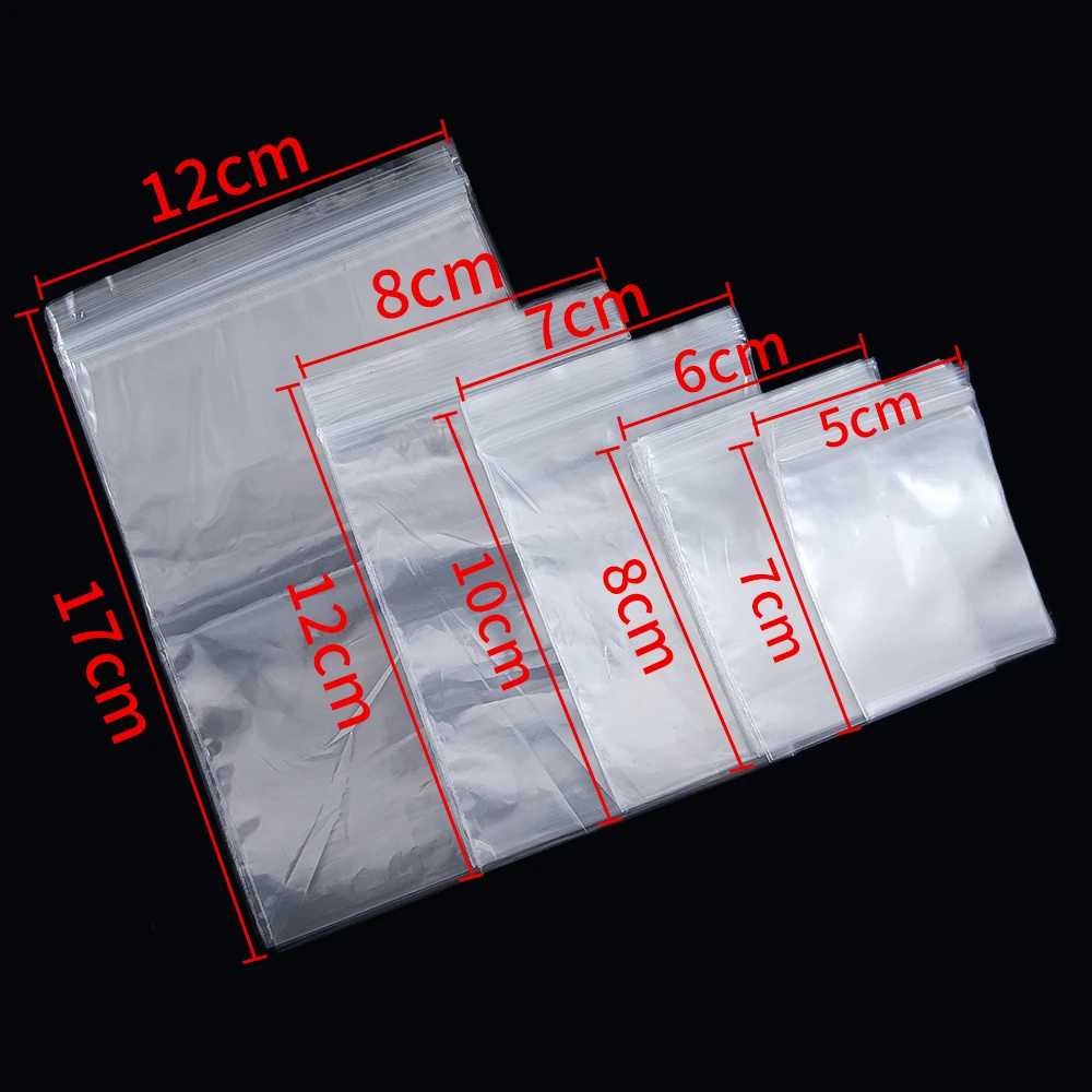 Sacchetti Richiudibili Con Cerniera 7x10 Cm – Spessore 40 Micron, Con Foro Per Appendere – Adatti A Cibo E Congelatore, Confezione Multipla - 2