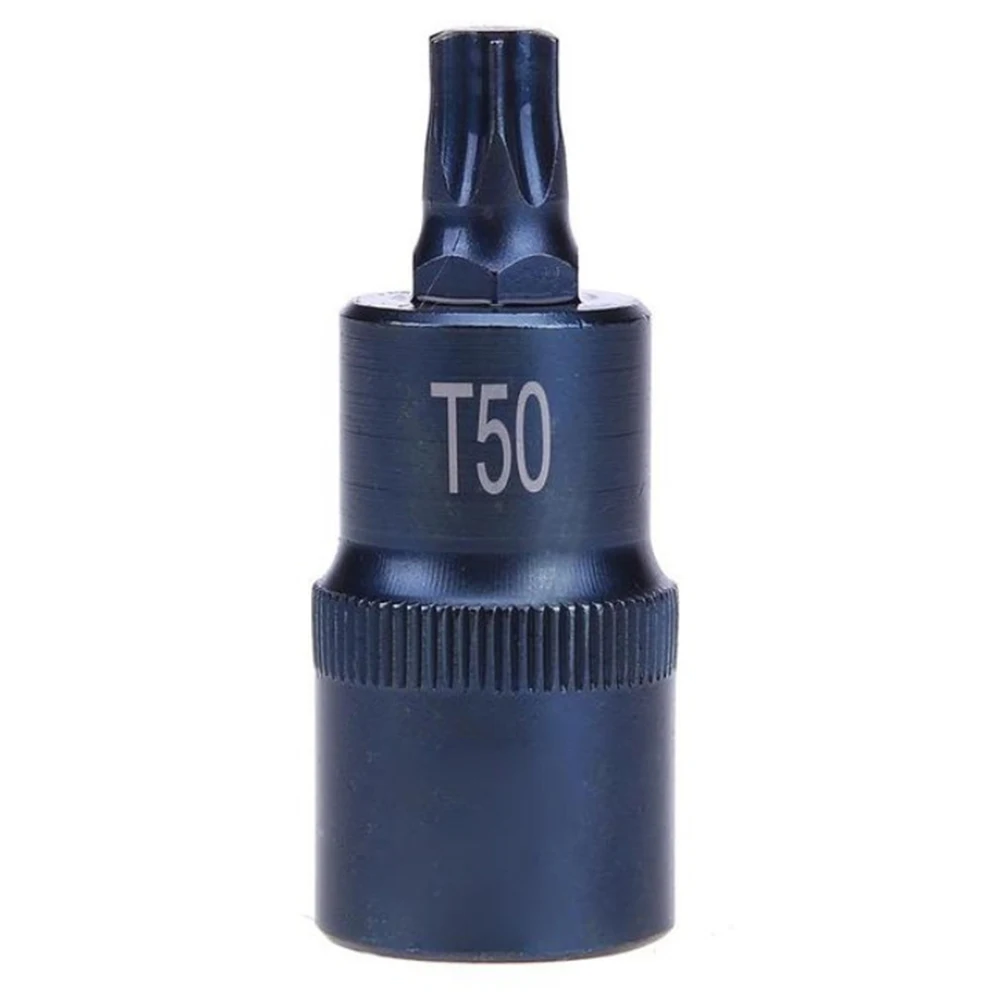 Embout Torx T30 CoCud Douille Hexagonale, Métrique H5 (5mm), Embout 3/8 Drive De 1,5 De Long, En Acier Allié S2 Traité Thermiquement Cr-V - ( Applications : Pour Les Fixations Embout Torx 20 Pièces