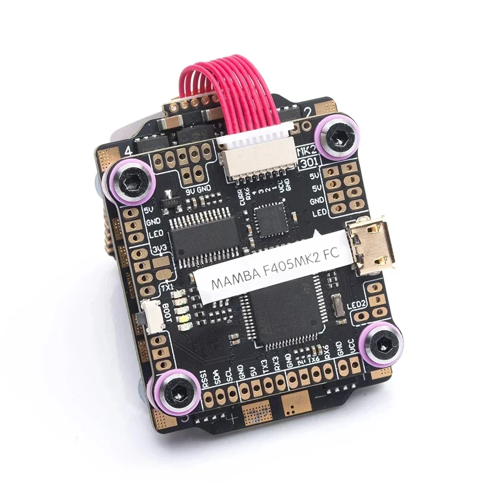 Diatone MAMBA F405MK2 Betaflight Flight Controller & F40MK2 40A 3-6S DSHOT600 FPV Racing Brushless ESC for RC Drone Mini Quad thumbnail 5